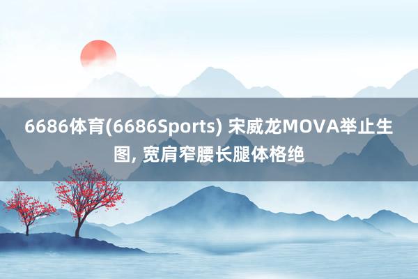 6686体育(6686Sports) 宋威龙MOVA举止生图， 宽肩窄腰长腿体格绝