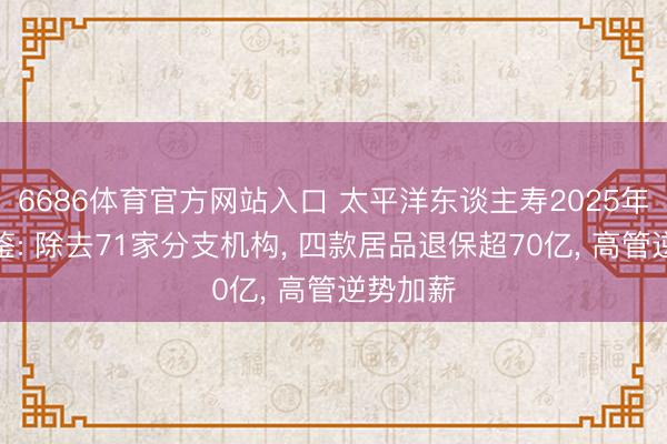6686体育官方网站入口 太平洋东谈主寿2025年处所图鉴: 除去71家分支机构， 四款居品退保超70亿， 高管逆势加薪